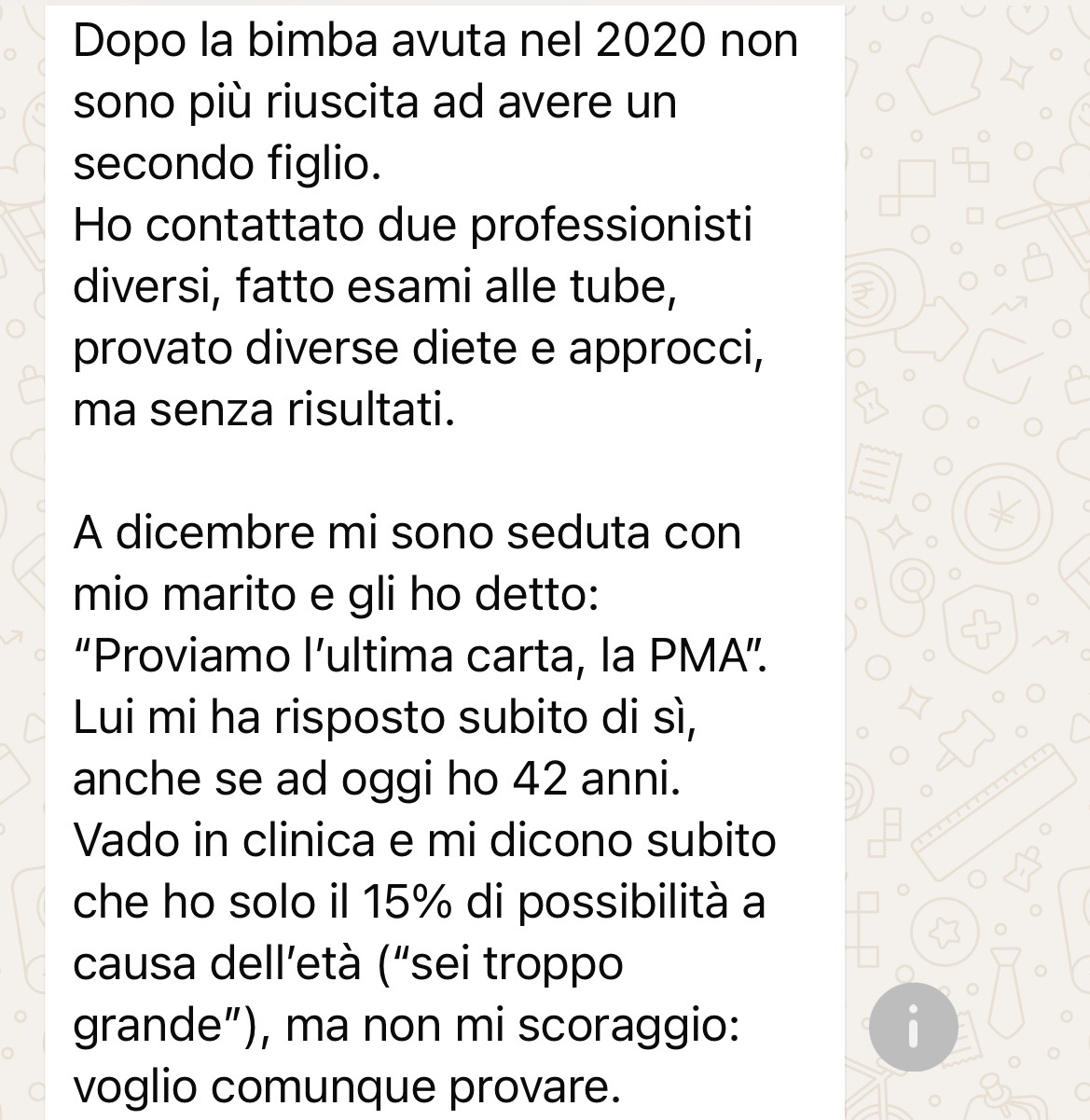 Testimonianza 3